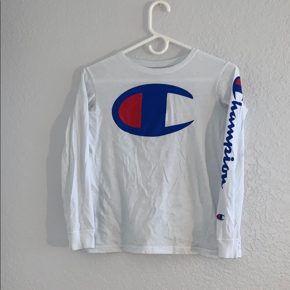 This is a champion long sleeve.